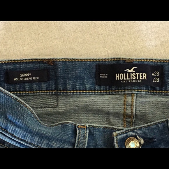 Hollister women’s high waist jean skinny size 28 - Picture 3 of 4